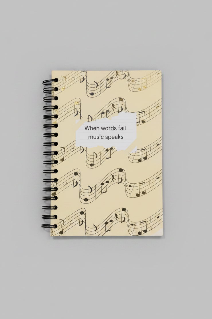 Melody Drop Notebook